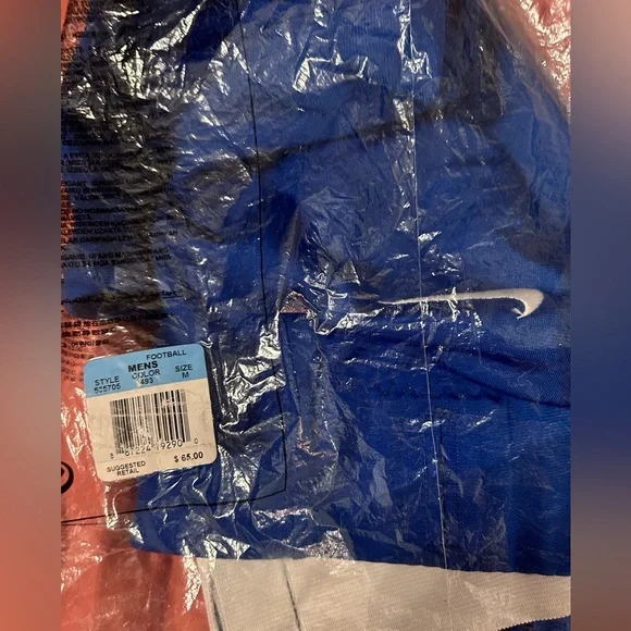BRAND NEW NIKE Football Pant Size Med Blue